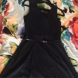 Vero Moda Black Dress With Belt